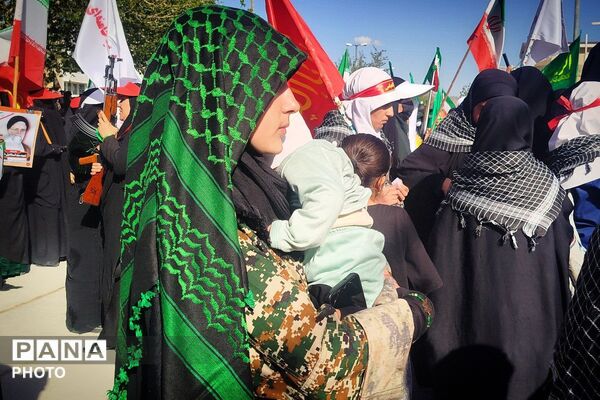 رزمایش دختران جان فدای لردگان 