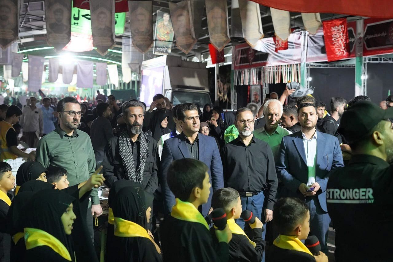 بازدید قائم‌مقام سازمان دانش‌آموزی وزارت از مواکب دانش‌آموزی کرمانشاه در مسیر خدمت‌رسانی اربعین