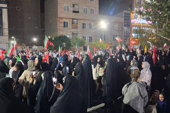 شهر گلستان غرق در نور و شادی 