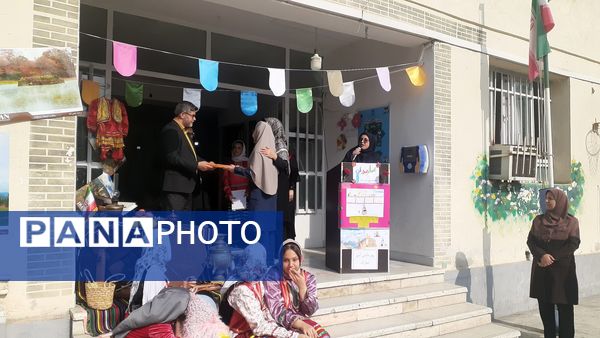 جشن هفته مازندران در دبیرستان نجم قائمشهر