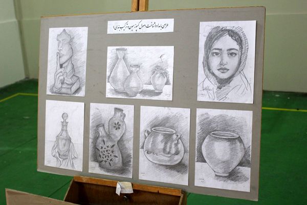 هنر دانشجو‌معلمان زینبیه پیشوا در قاب هفته فرهنگی‌هنری