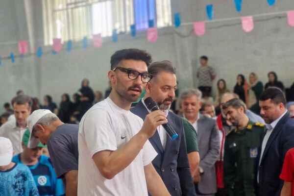 آیین افتتاحیه «میدان پویا» در قرچک