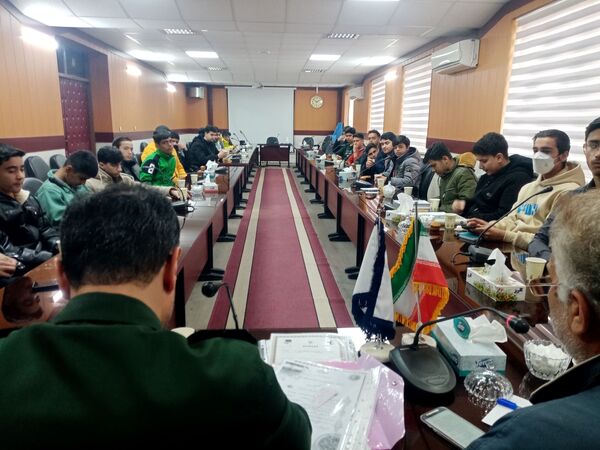 جلسه کمیته پشتیبانی بسیج دانش آموزی حوزه امام جعفر صادق علیه السلام