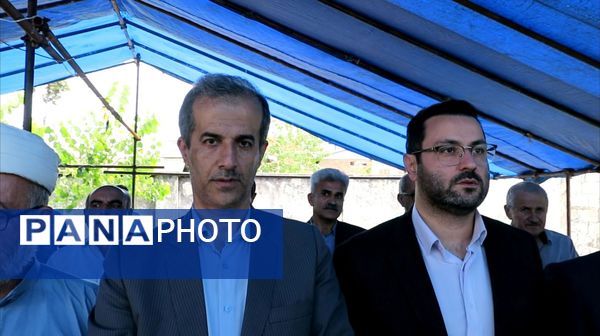 مراسم کلنگ‌زنی دبستان ۹ کلاسه غزالی ناو