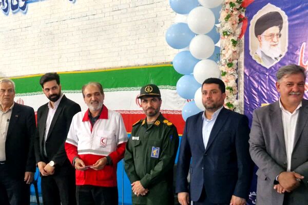 آیین افتتاحیه «میدان پویا» در قرچک