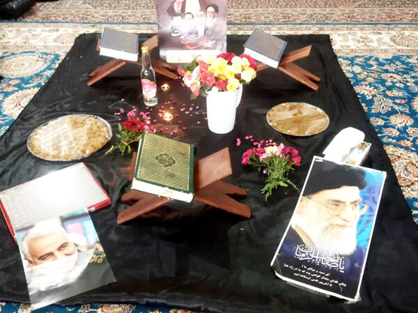 برپایی موکب و نشست بصیرتی به‌مناسبت اولین سالگرد شهید رئیسی