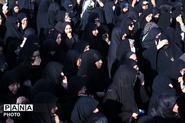 تشییع و تدفین پیکر شهید امیرحسن کاظمی