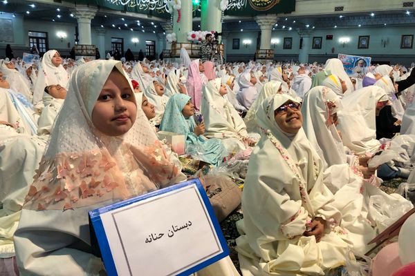 جشن بندگی دختران ناحیه دو شهرری 