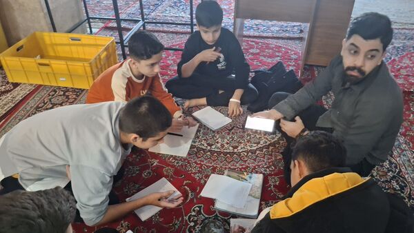 اعتکاف دانش‌‌آموزی شهرستان میناب 