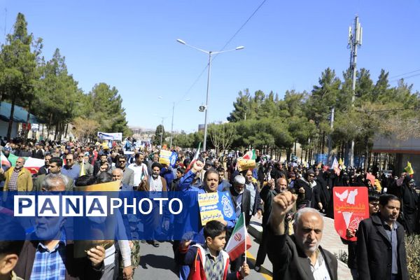 راهپیمایی روز قدس در خراسان جنوبی