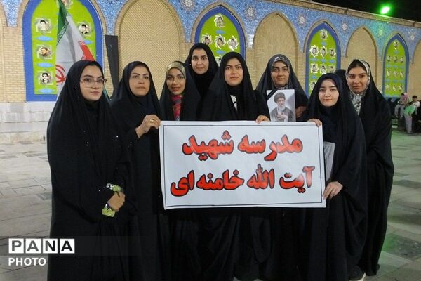 طنین سپاس از مقام معلم در آستان مقدس حضرت جعفربن موسی‌الکاظم (ع)