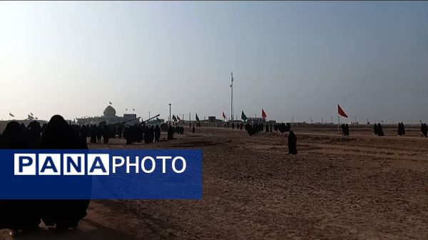 بازدید دانش آموزان خادم الشهدا از طلائیه 