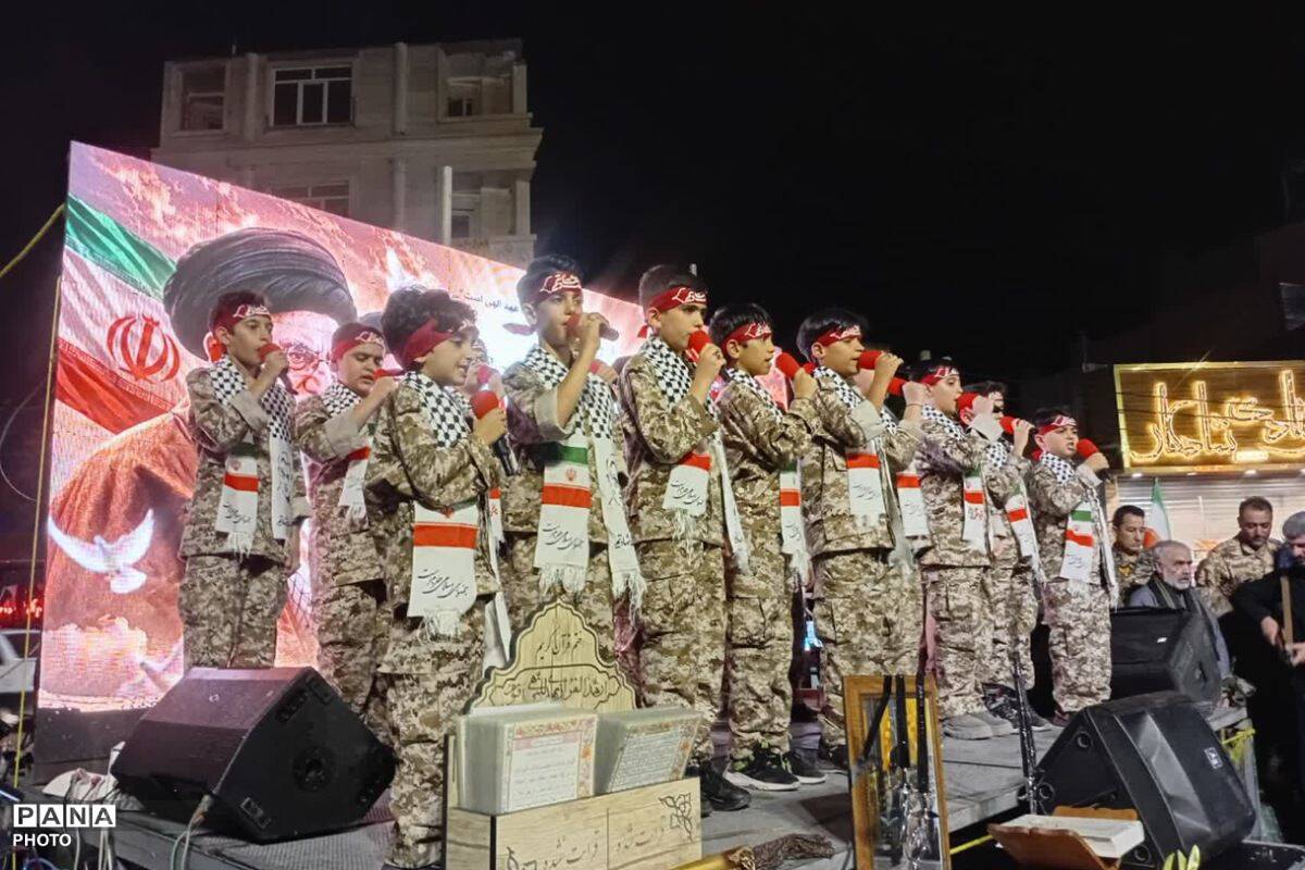 اجتماع بزرگ بسیجیان شهرستان پیشوا 