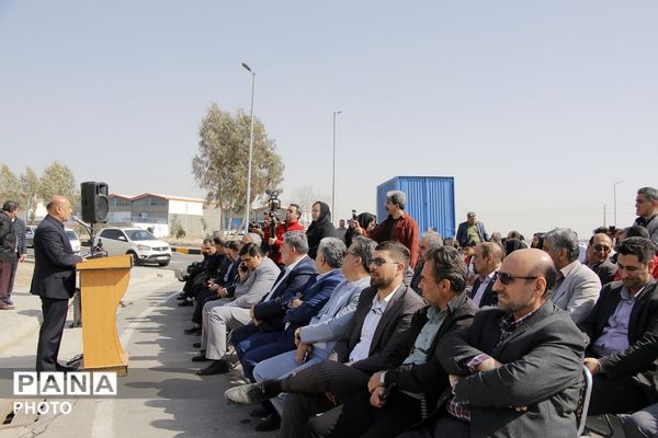 آیین خشت گذاری هنرستان فنی و حرفه ای و کار و دانش در چهاردانگه