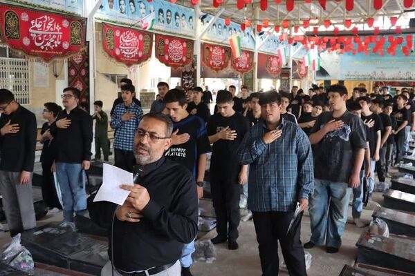 برگزاری سوگواری احلی من العسل با اجتماع بیش از ۳۰۰ دانش آموز ملاردی در آستان مقدس امامزاده ابراهیم (ع)