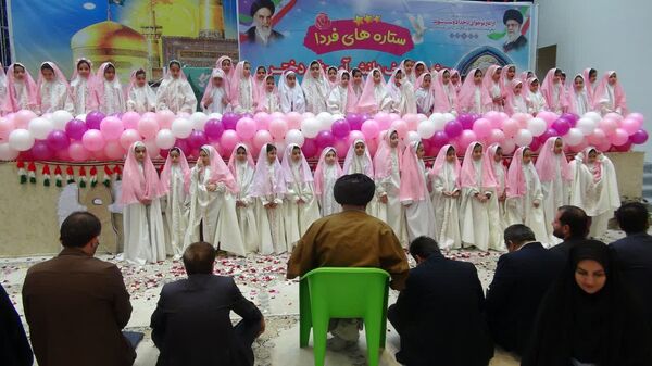 جشن تکلیف دانش‌آموزان دختر شهرستان بویراحمد