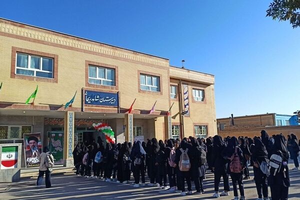 بازگشایی مدرسه شاهد ریحانه در شیروان