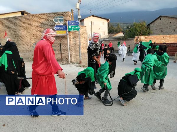 اجرای نمایش آیینی در روستای مهدیرجه گلوگاه 