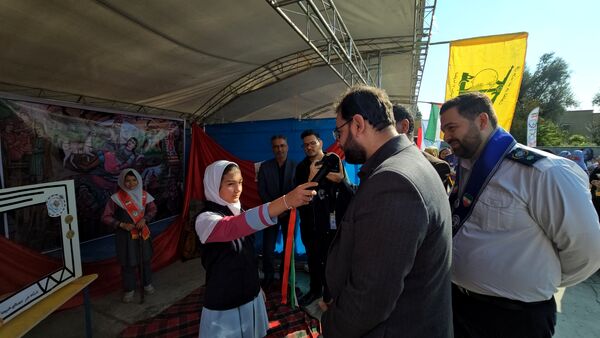 مانورتشکیلاتی استانی سازمان دانش‌آموزی با محوریت وطن یار