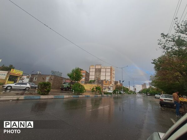 نیشابور در اوایل اردیبهشت میزبان باران شد 