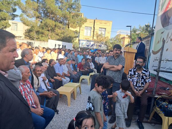 جشن پیروزی ریاست جمهوری مسعود پزشکیان  در شهر آشخانه 
