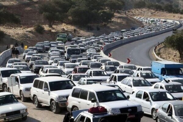 آخرین وضعیت ترافیکی محورهای منتهی به مرزهای اربعین