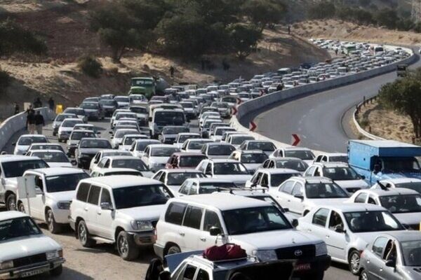 ترافیک سنگین در تمامی محورهای شمالی