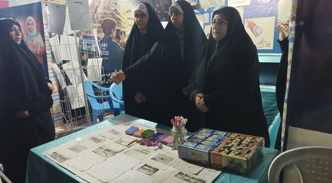 پاتوق نوجوان مبارز؛ محلی برای تجمع دختران انقلابی اردبیل