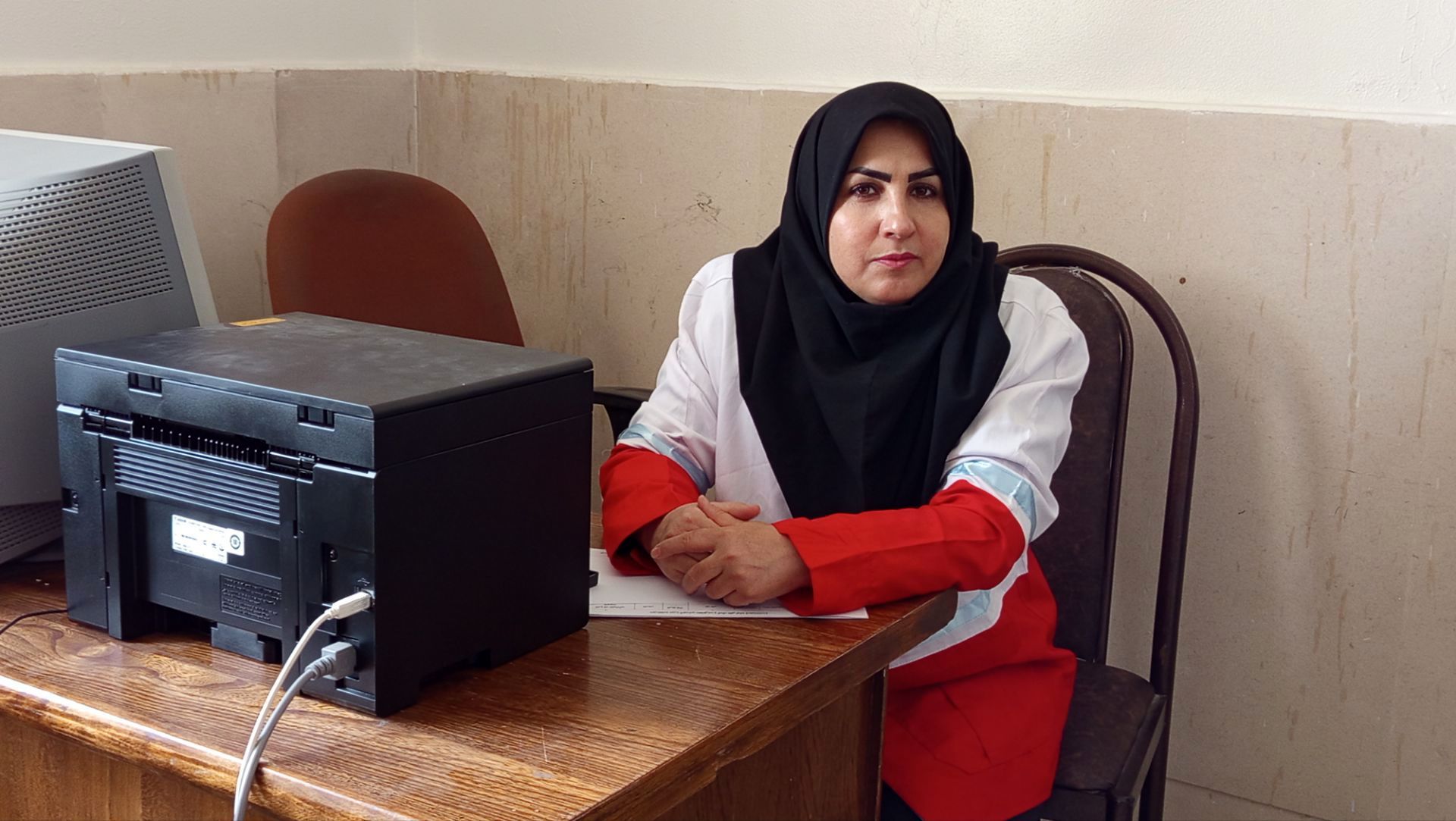 جمعیت هلال‌احمر به‌عنوان نهاد بشر دوستانه در جامعه است 