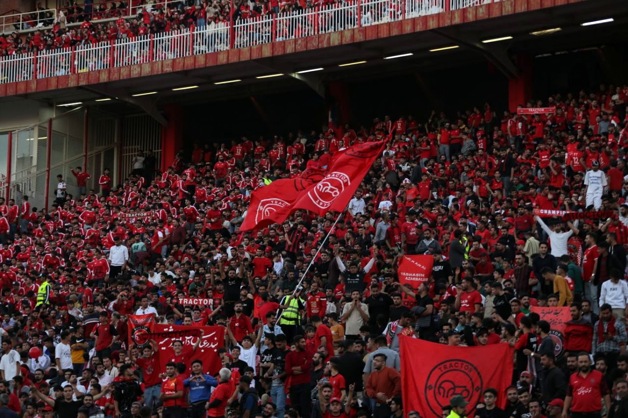 ۵۰ هزار نفر؛ ظرفیت استادیوم برگزاری دیدار تراکتور - پرسپولیس‌/ سهم ۱۰ درصدی پرسپولیسی‌ها