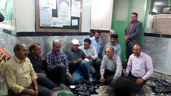 حضور امام جمعه تربت حیدریه در جشن اهالی سربالا