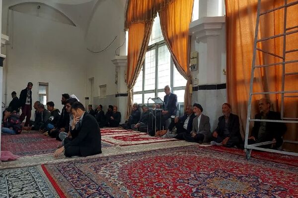 برگزاری نمازجمعه در خلیل‌آباد