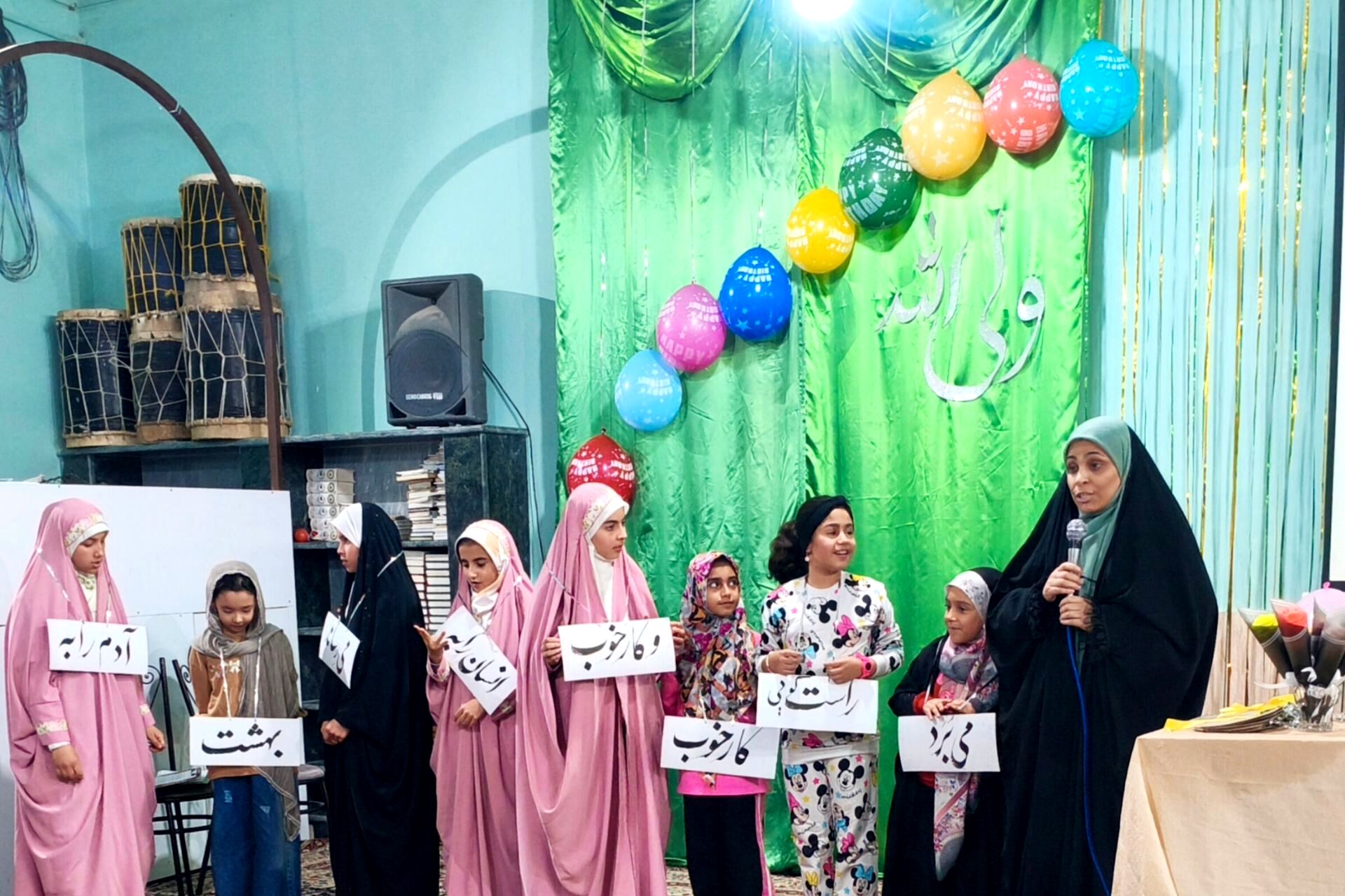 مراسم ولادت امیرالمومنین امام علی(ع) در سلطان‌آباد شیراز