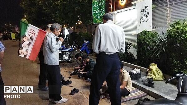 موکب واکس صلواتی روستای باغشن گچ در هشتاد و نهمین شب از اجتماعات مردمی 