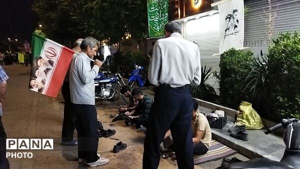 موکب واکس صلواتی روستای باغشن گچ در هشتاد و نهمین شب از اجتماعات مردمی 
