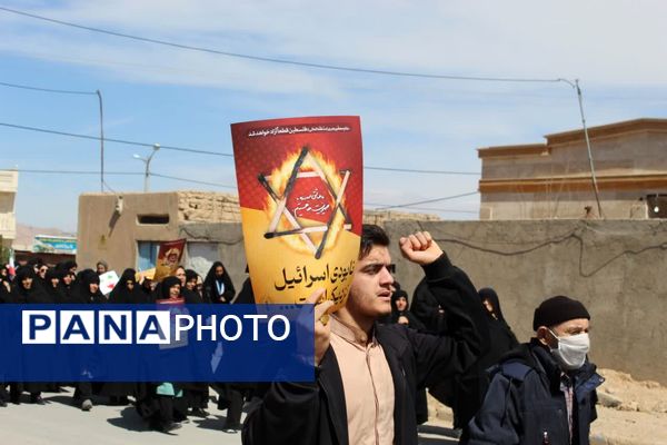 راهپیمایی روزجهانی قدس در شهر درق