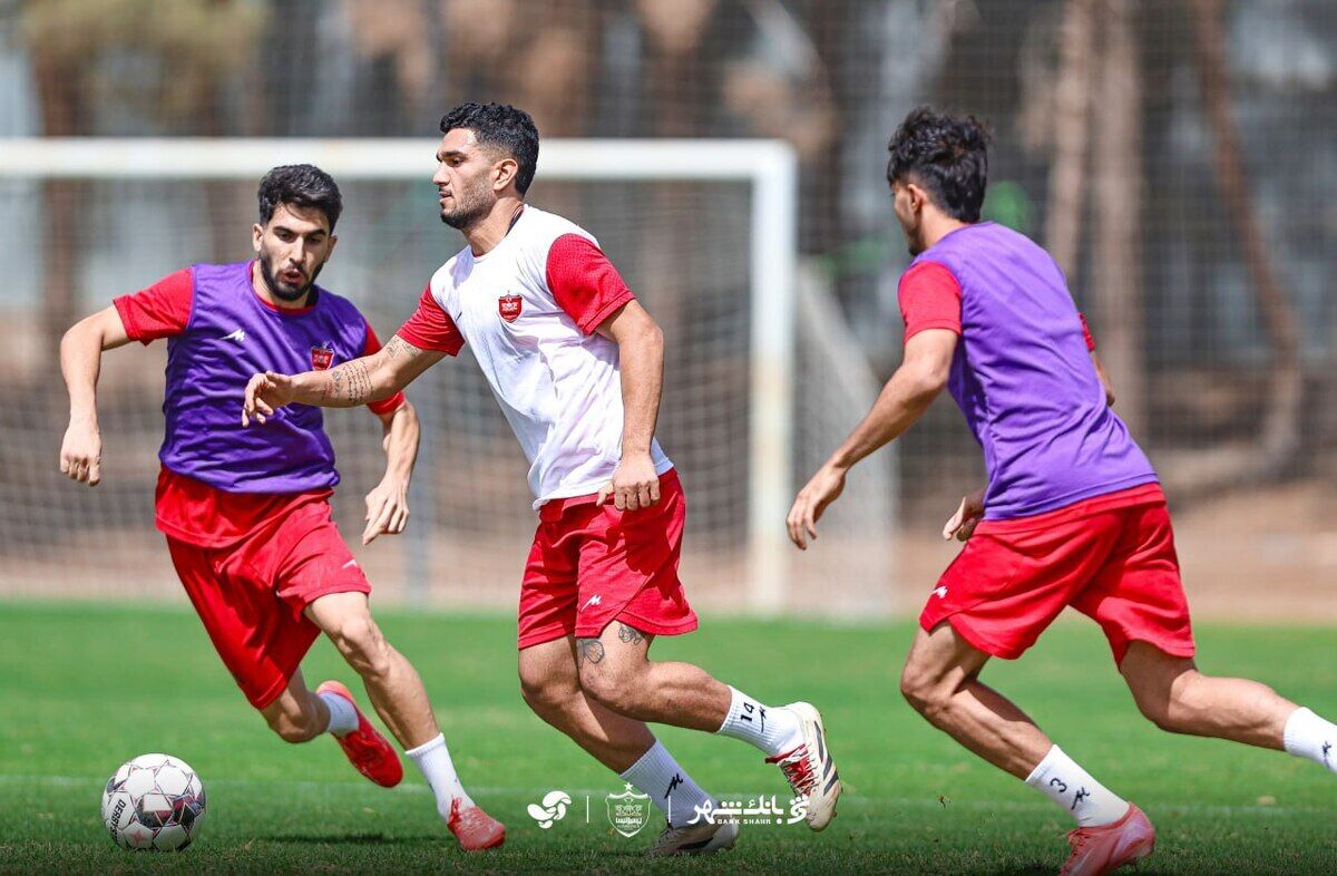 تمرین و ریکاوری پرسپولیس پس از دیدار با چادرملو برگزار شد