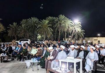 بزرگداشت سالروز آزادی خرمشهر در جوار امامزادگان شهرستان حاجی آباد