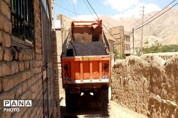 آسفالت معابر شهر بار