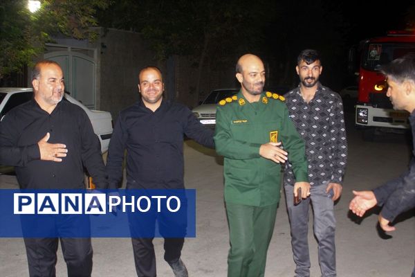 مراسم عزاداری دهه اول ماه صفر در روستای مومن آباد قم