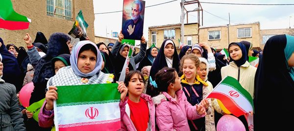 راهپیمایی ۲۲ بهمن در علی‌آباد
