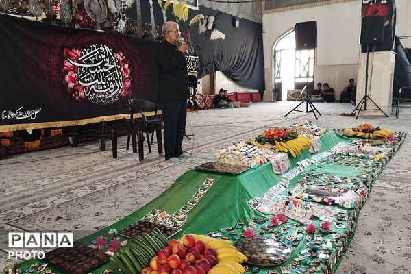 مراسم شهادت حضرت رقیه (س) در حسینیه حضرت ابوالفضل بهارستان دو