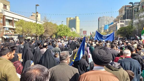 راهپیمایی روز قدس در میدان بیت المقدس