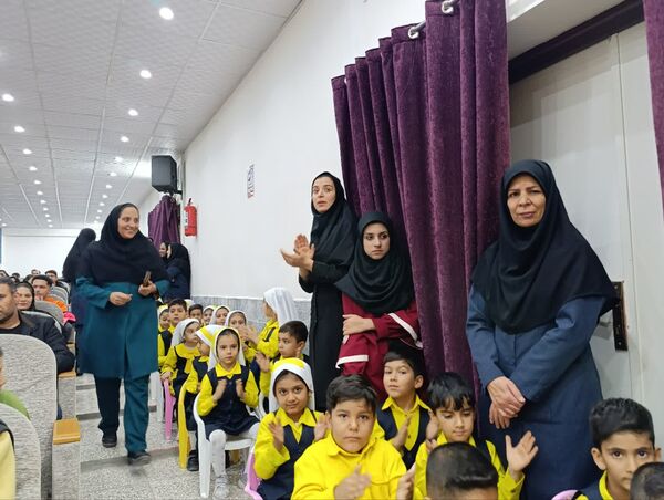 برگزاری جشن یلدا برای کودکان پیش دبستانی در خلیل آباد 