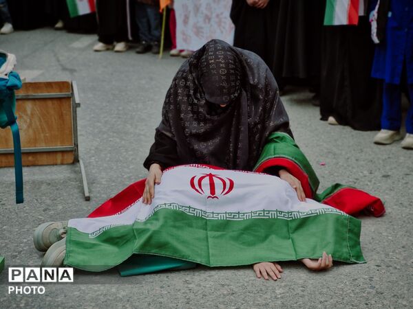 فریاد بلند آزادی قدس در گلوگاه 