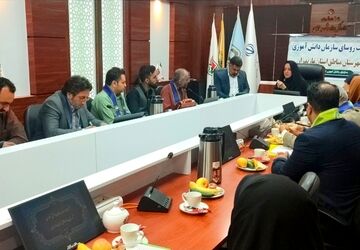 جلسه هم اندیشی روسای سازمان دانش آموزی مازندران