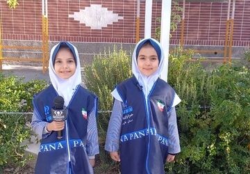نواختن زنگ‌پدافند غیر عامل در مدرسه ۲۲بهمن دوره اول