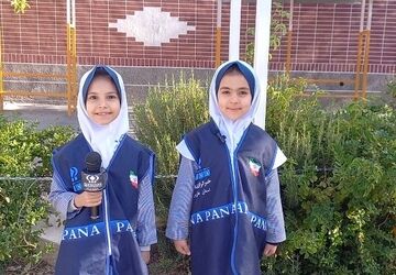 نواختن زنگ‌پدافند غیر عامل در مدرسه ۲۲بهمن دوره اول