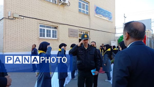 آیین نواختن زنگ انقلاب در مدارس فارس 