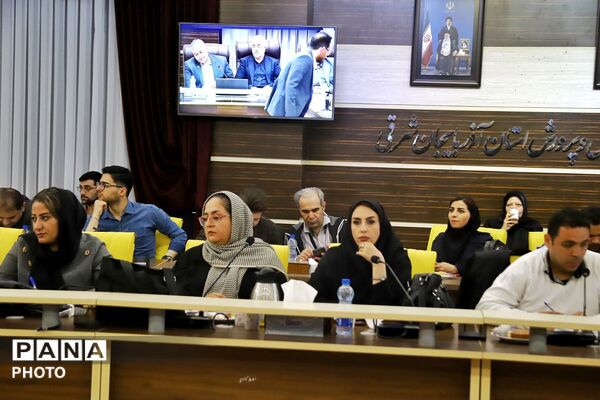 نشست خبری مدیرکل نوسازی، توسعه و تجهیزات مدارس آذربایجان شرقی